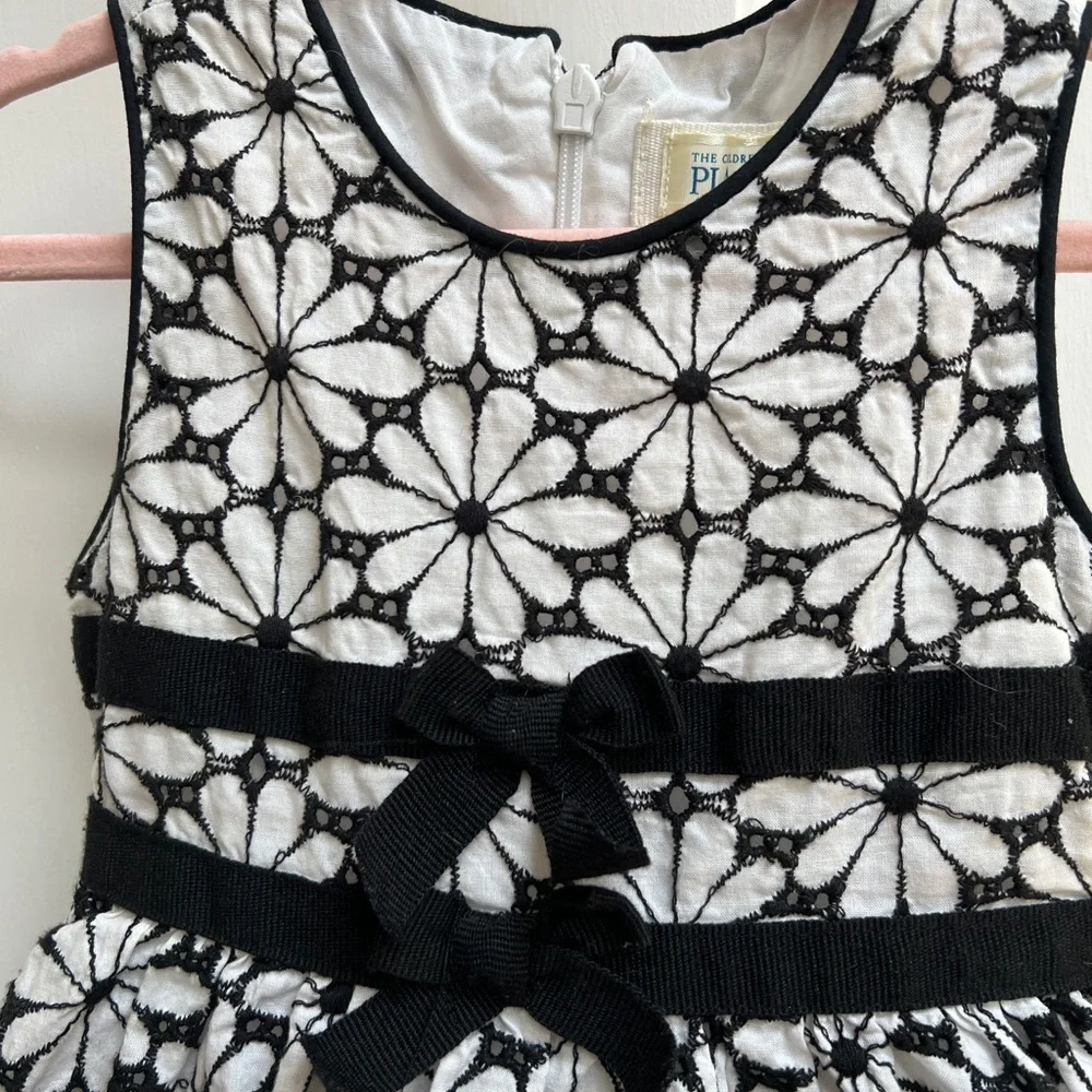 NWOT The Children’s Place 24M Black and White Formal Sundress
